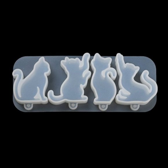 Cat Shaped Silicone Mold - Picture 3 of 4